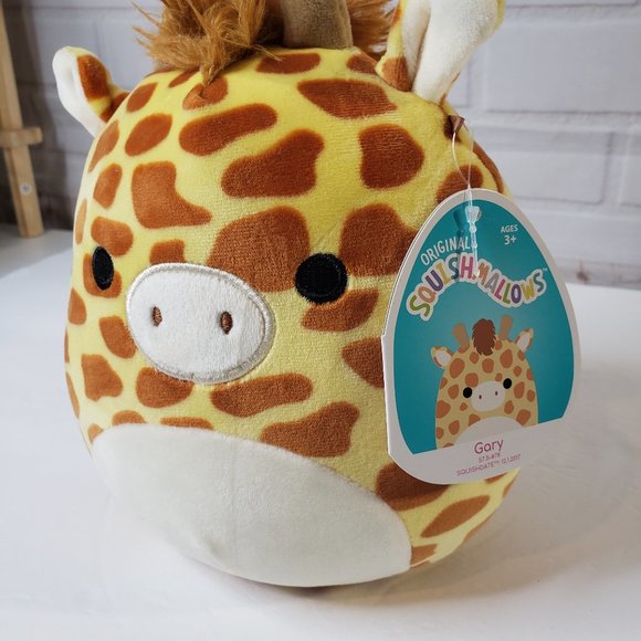 2017 Squishmallow Gary the Giraffe Plush 8" Stuffed Animal with Tags Stuffie Toy - Picture 1 of 11